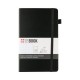 Sakura Ruled Journal 13x21cm 140g 80p Black