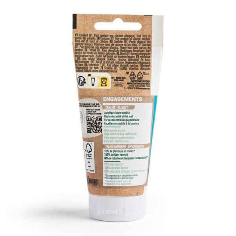 Origin Acrylics 60ml Turquoise Blue Origin Acrylics 60ml Turquoise Blue