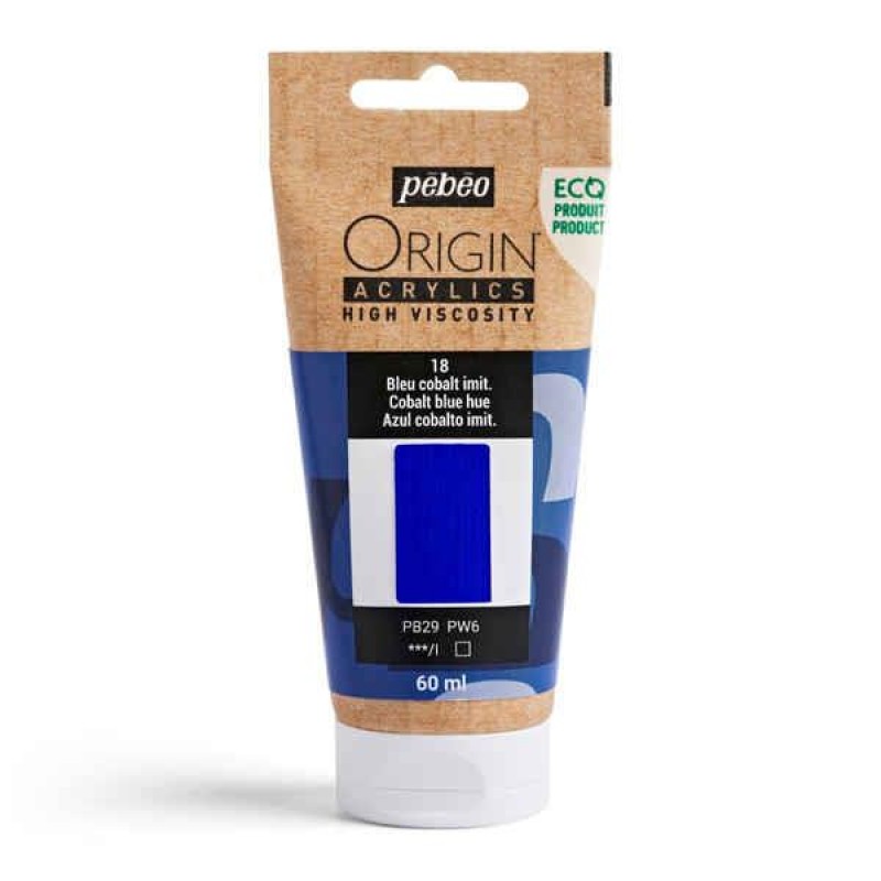 Origin Acrylics 60ml Cobalt Blue Hue