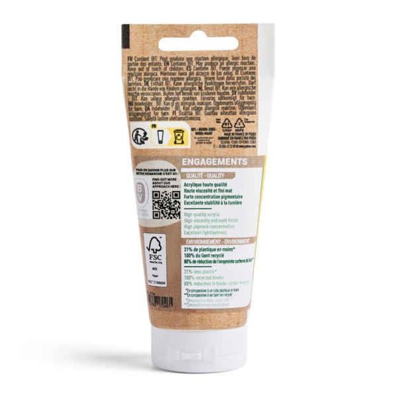 Origin Acrylics 60ml Fluorescent Yellow Origin Acrylics 60ml Fluorescent Yellow