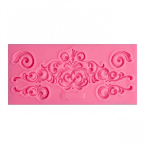 Craftistico Καλούπι Σιλικόνης 13,6x6,5x0,6cm Μπορντούρα