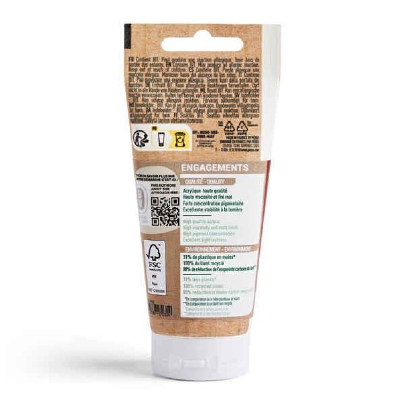 Origin Acrylics 60ml Burnt Sienna