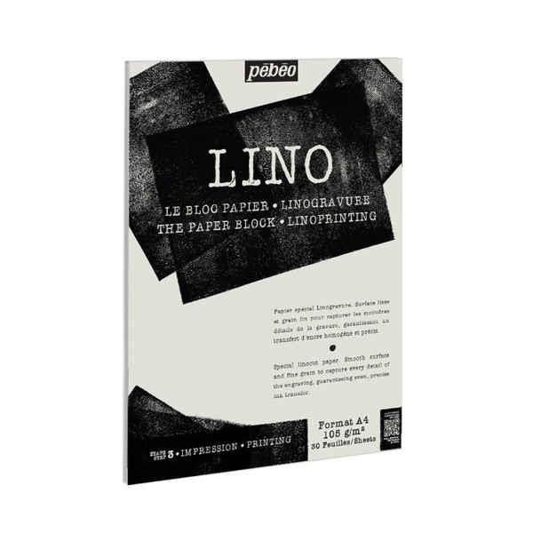 Μπλοκ Χαρακτικης Pebeo Lino Printing A4 105gr 30Φ