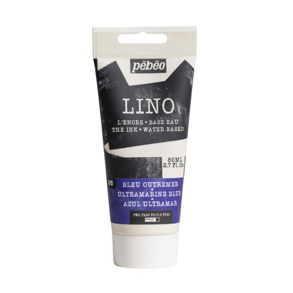 Μελάνι Νερού Χαρακτικής Linocut 80ml Ultramarine Blue