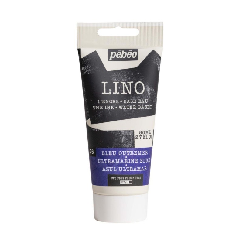 Μελάνι Νερού Χαρακτικής Linocut 80ml Ultramarine Blue