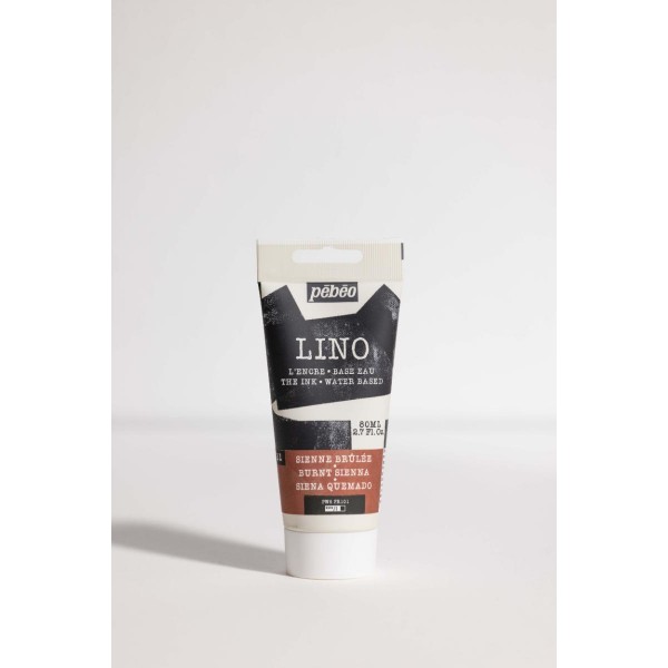 Μελάνι Νερού Χαρακτικής Linocut 80ml Burnt Sienna