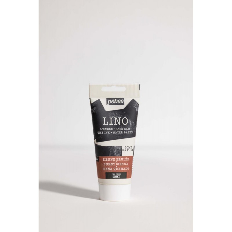 Μελάνι Νερού Χαρακτικής Linocut 80ml Burnt Sienna