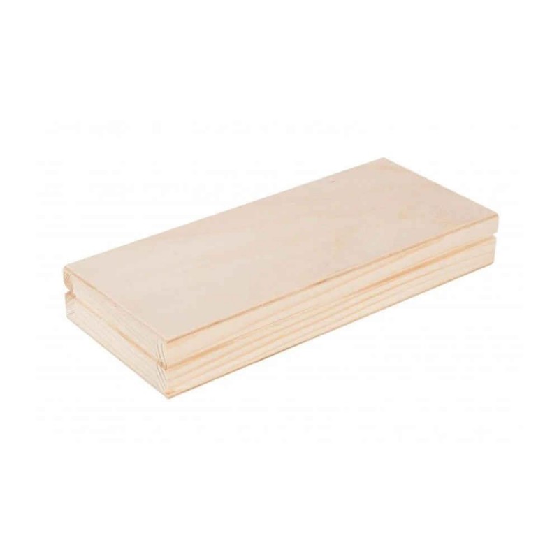 Ξύλινη Κασετίνα Με Χωρίσματα 22X8,5X3,2 cm