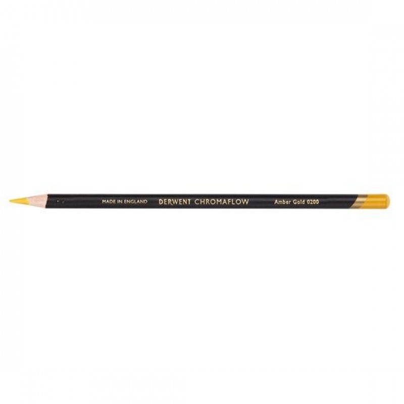 Derwent Μολύβι Chromaflow Amber Gold 0200 Derwent Μολύβι Chromaflow Amber Gold 0200