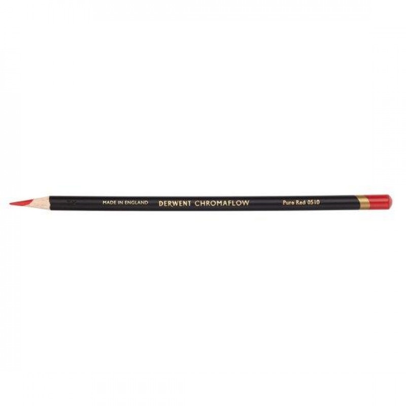 Derwent Μολύβι Chromaflow Pure Red 0510 Derwent Μολύβι Chromaflow Pure Red 0510