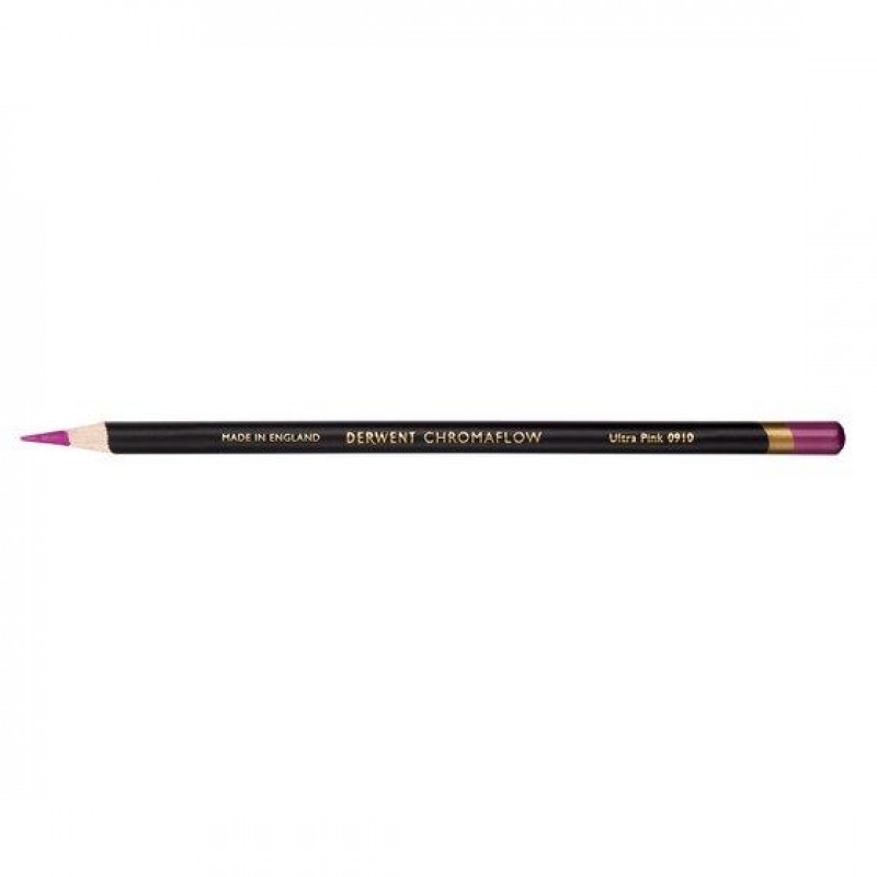 Derwent Μολύβι Chromaflow Ultra Pink 0910 Derwent Μολύβι Chromaflow Ultra Pink 0910