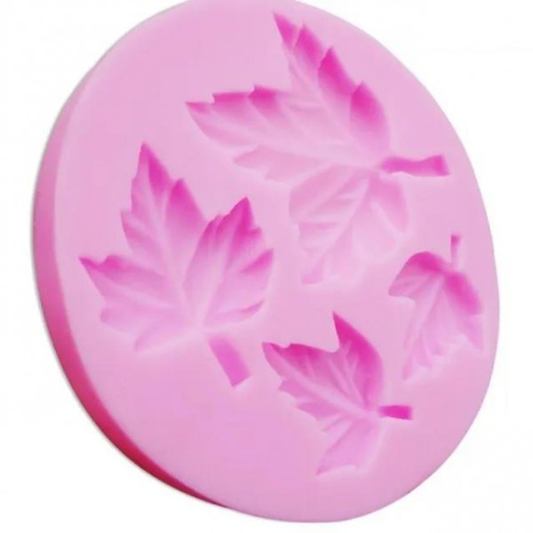 Craftistico Καλούπι Σιλικόνης 6,7x0,9cm 4 Φύλλα