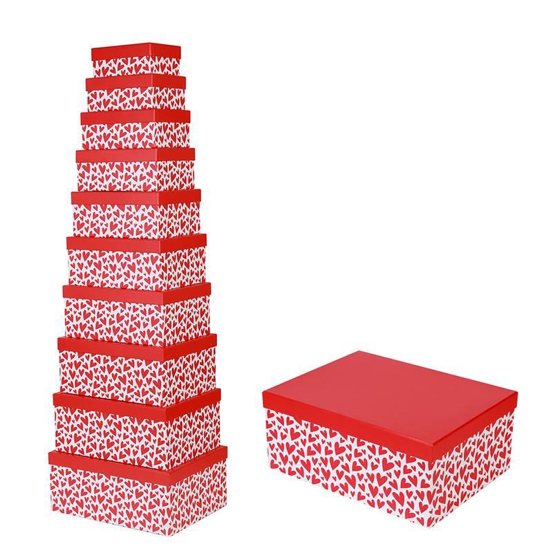 Κουτι I-Total Red Hearts Νο7