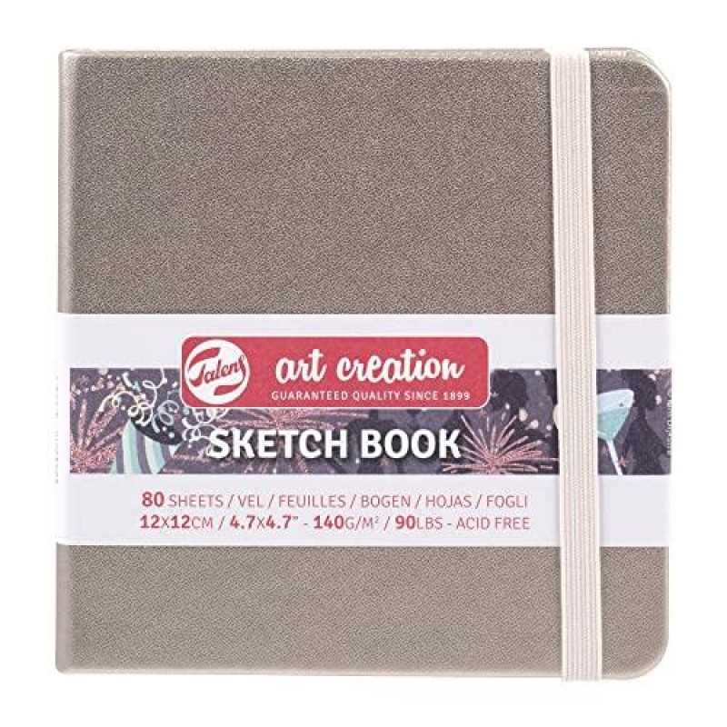Art Creation Sketch Book 12x12cm 140g 80p Champagne Pink