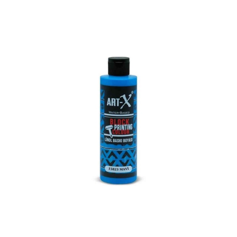 Art-X 60ml Μελάνη Τυπώματος Blockprint Blue
