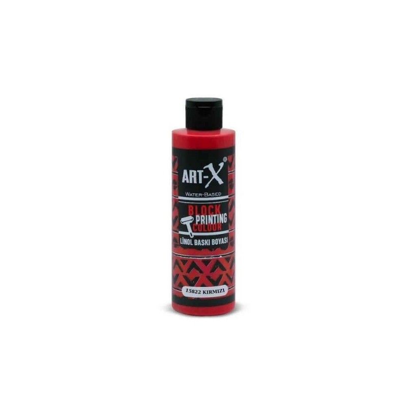 Art-X 60ml Μελάνη Τυπώματος Blockprint Red