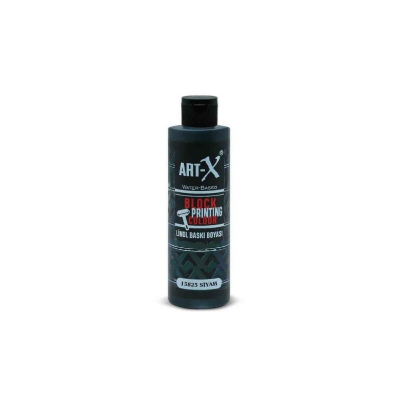 Art-X 60ml Μελάνη Τυπώματος Blockprint Black
