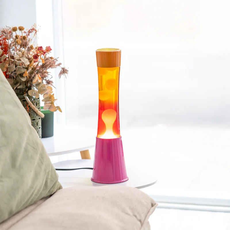 Fisura Lava Lamp Tower Pink Orange Gradient