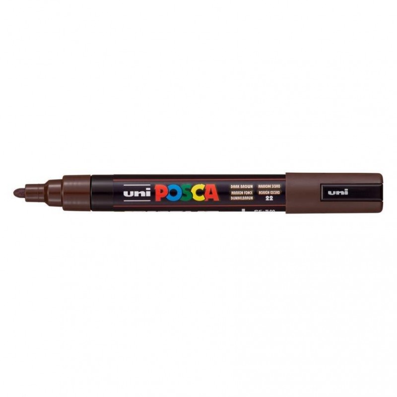 Μαρκαδόρος Posca 1.8-2.5mm No 22 Dark Brown