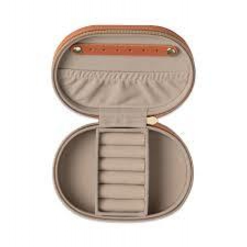 Designworks Oval Jewellery Case - Terracotta