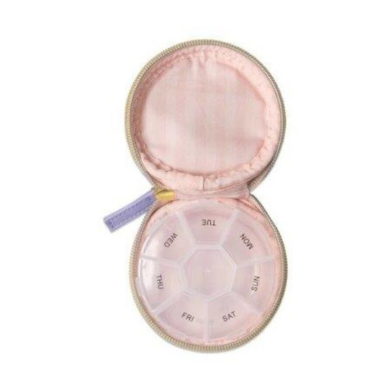 Designworks Vegan Leather Pill Case - Purple