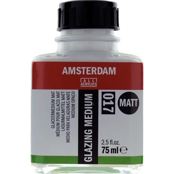 Amsterdam 017 Glazing Medium Mat 75ml