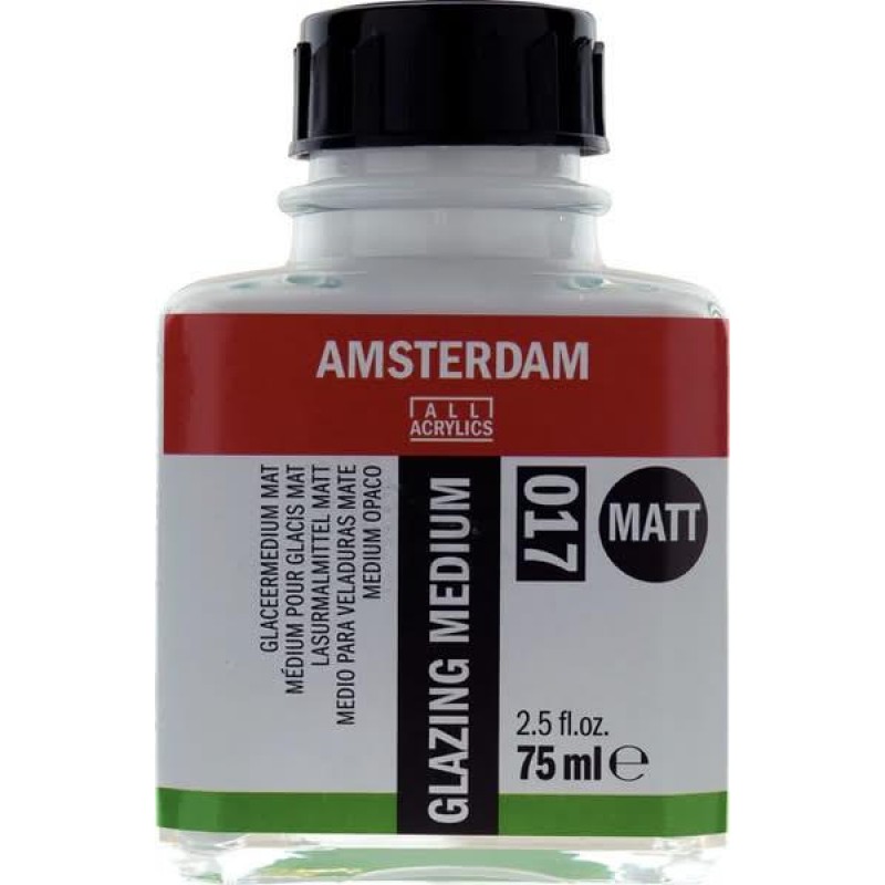 Amsterdam 017 Glazing Medium Mat 75ml