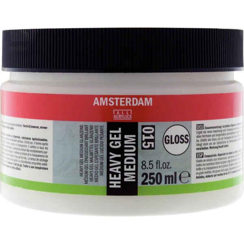 Amsterdam 015 Heavy Gel Medium Gloss 250ml