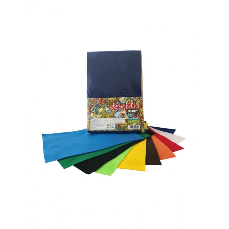 Μπλοκ Τσόχα 300g 2mm A4 10 Χρώματα