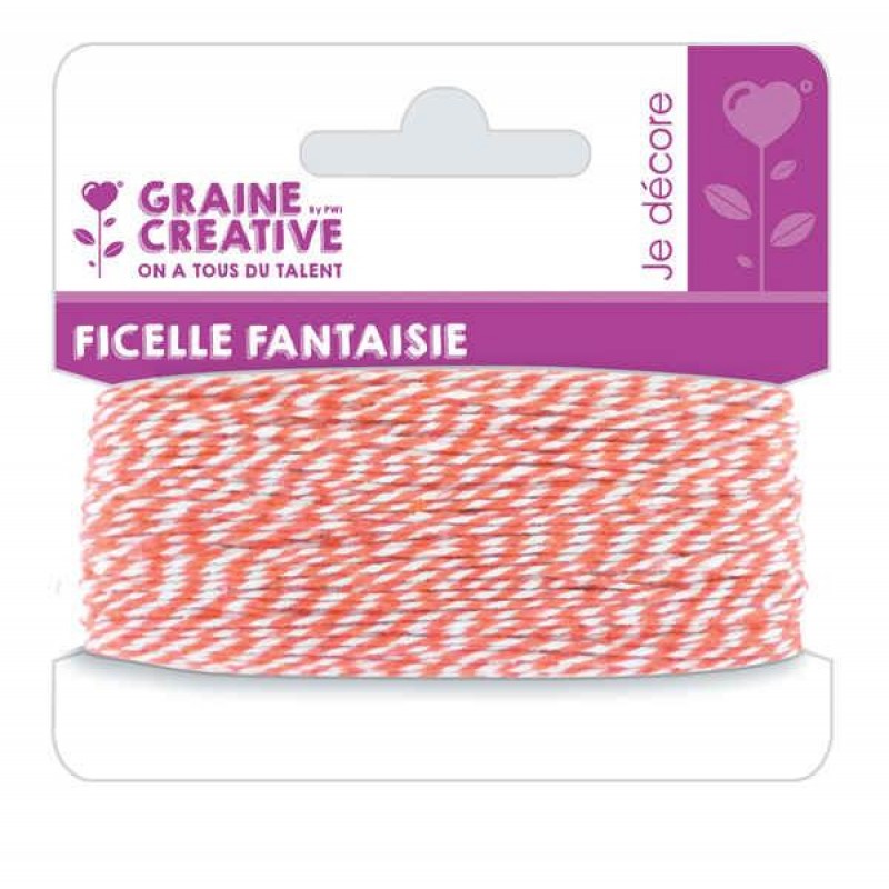 Δίχρωμο Κορδόνι 10m Κόκκινο-Λευκό