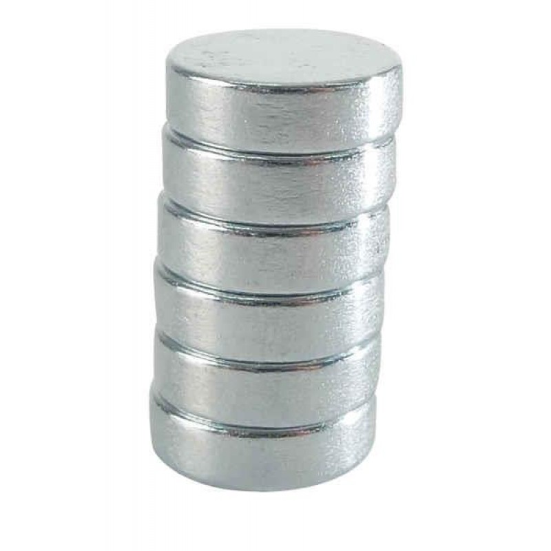 Σετ με 6 Εξαιρετικά Ισχυρούς Μαγνήτες 10 x 3 mm