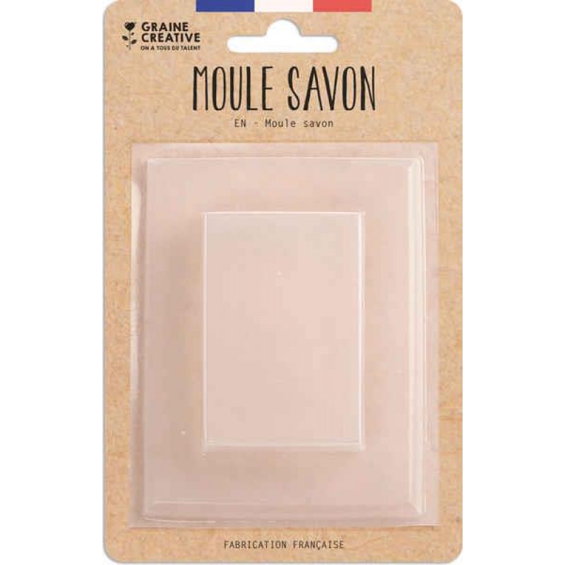 Θερμοπλαστικό Καλούπι Σαπουνιού Παραλληλόγραμμο 70 x 45 x 10mm