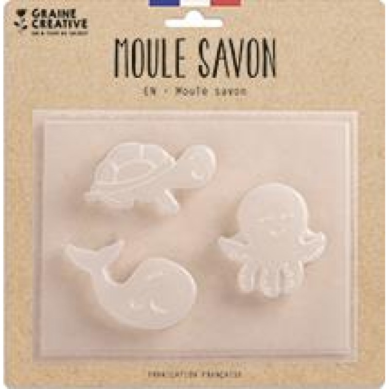 Θερμοπλαστικό Καλούπι Σαπουνιού Θαλάσσια Ζώα