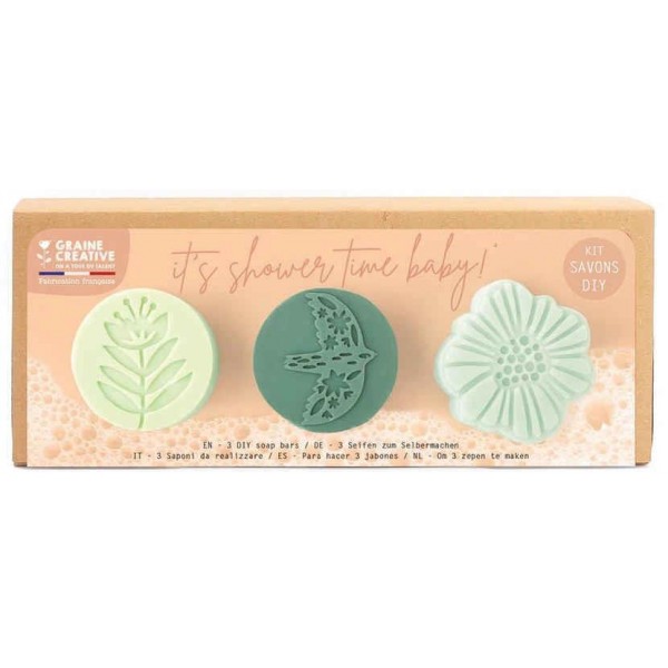 DIY Κιτ Σαπουνιού Shower Time Nature