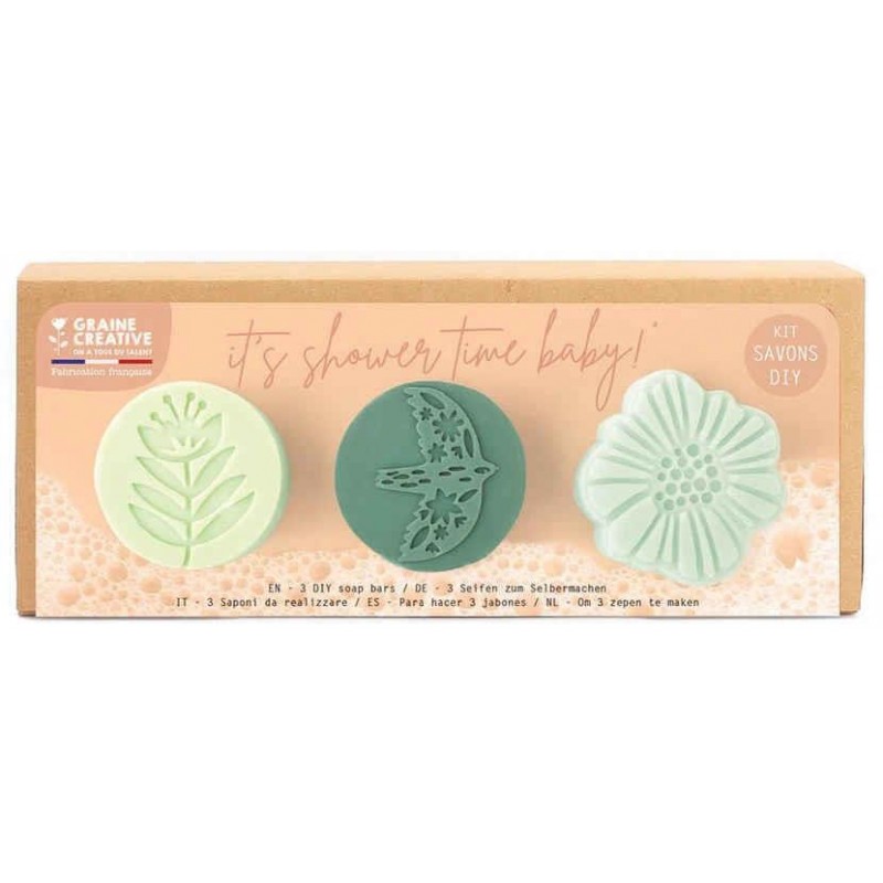 DIY Κιτ Σαπουνιού Shower Time Nature