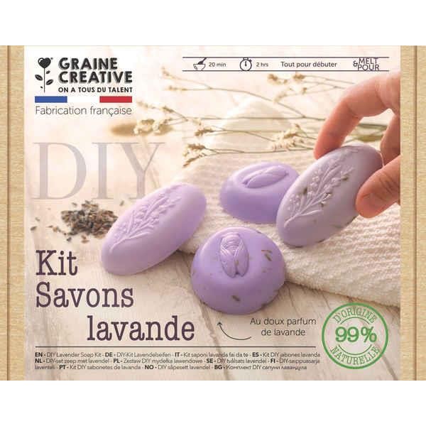 DIY Κιτ Σαπουνιού Λεβάντα