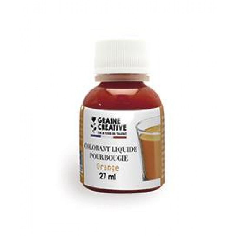 Υγρό Χρώμα Κεριού Πορτοκαλί 27ml