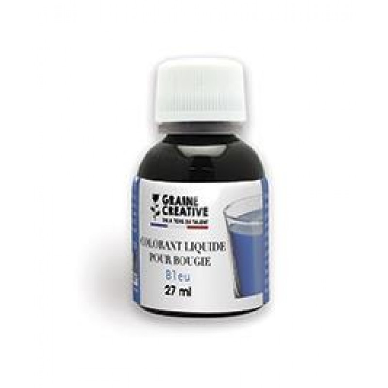 Υγρό Χρώμα Κεριού Μπλε 27ml