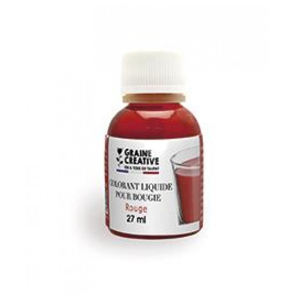 Υγρό Χρώμα Κεριού Κόκκινο 27ml