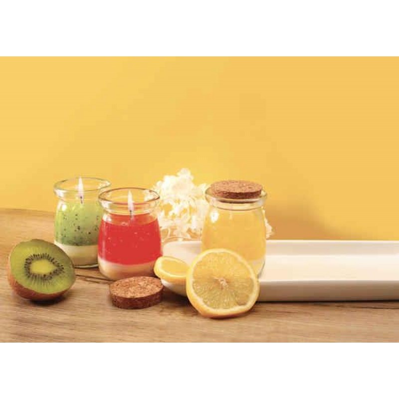 DIY Κιτ Φρουτώδη Κεριά