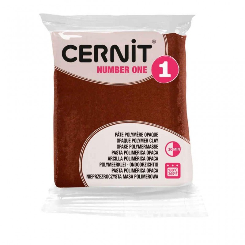 Cernit 56gr Number One No 800 Brown