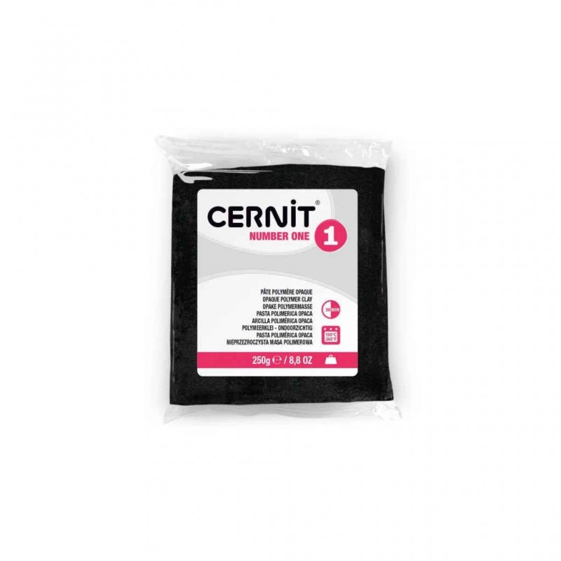 Cernit 250gr Number One No 100 Black