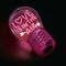 Decorative Lightbulb-Shaped Table Lamp - Love is in the Air