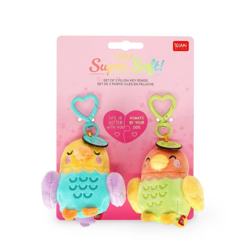 Legami Σετ 2 Μπρελόκ με Λούτρινο Παιχνίδι