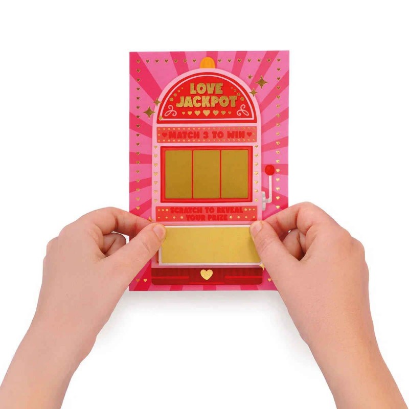 Legami Scratch to Reveal Greeting Card - Love Jackpot
