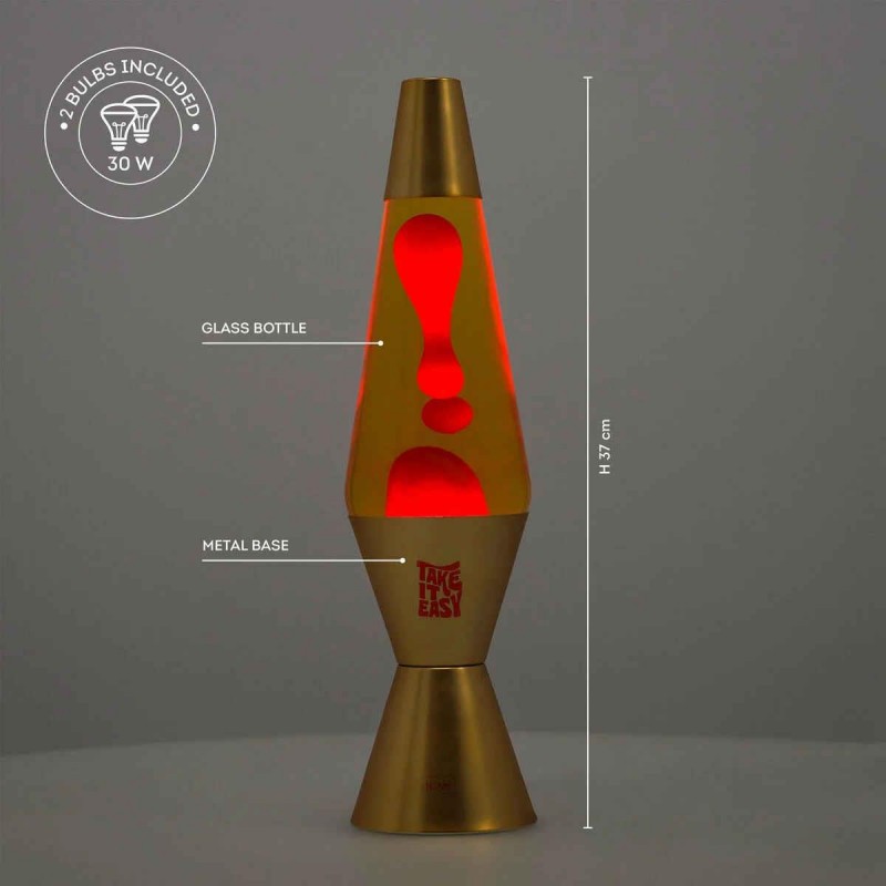 Legami Magmastic! Lava Lamp Gold
