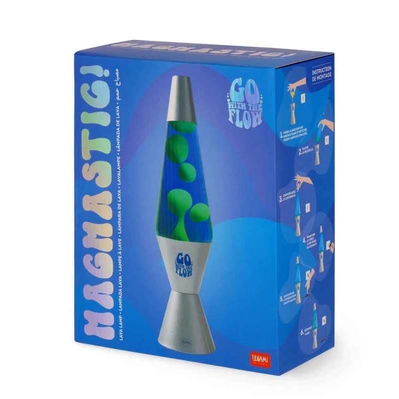Legami Magmastic! Lava Lamp Silver