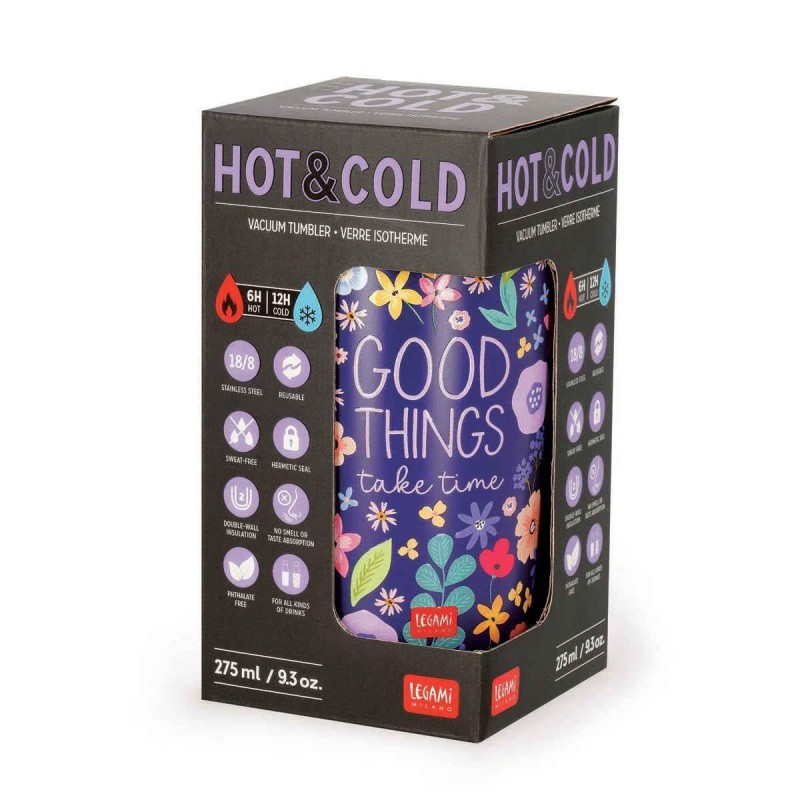 Legami Κούπα Θερμός 275ml Flowers