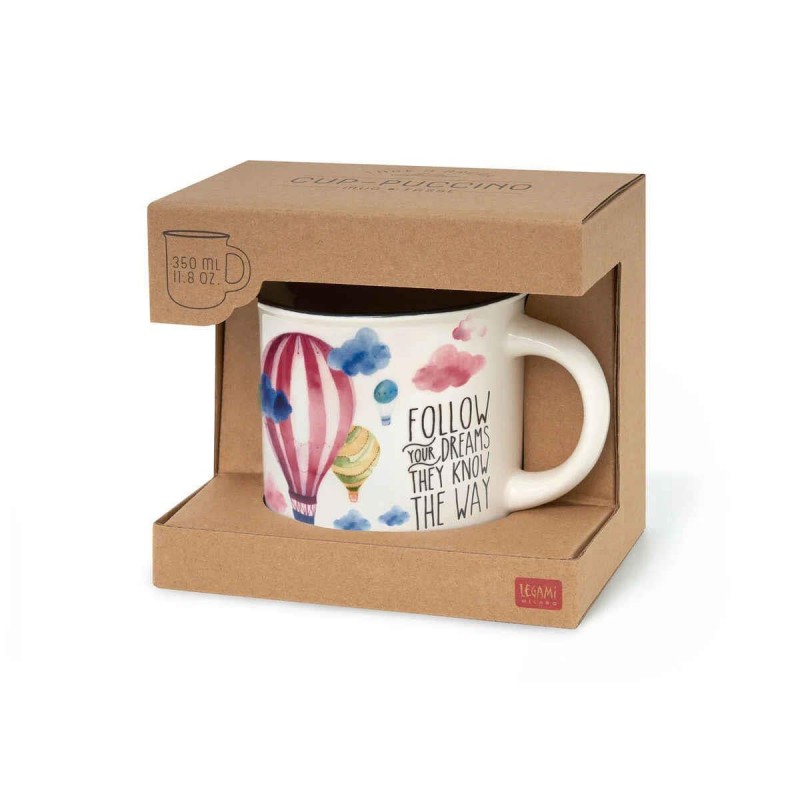 Legami Κούπα Πορσελάνης 350ml Follow Your Dreams