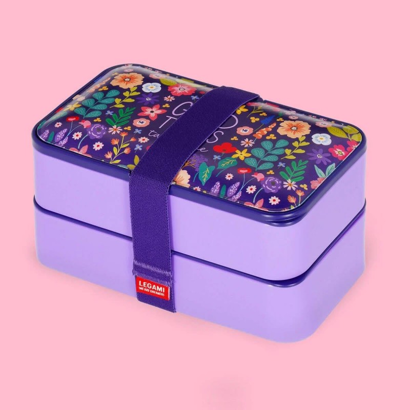 Legami Lunch Box 1200ml Flowers